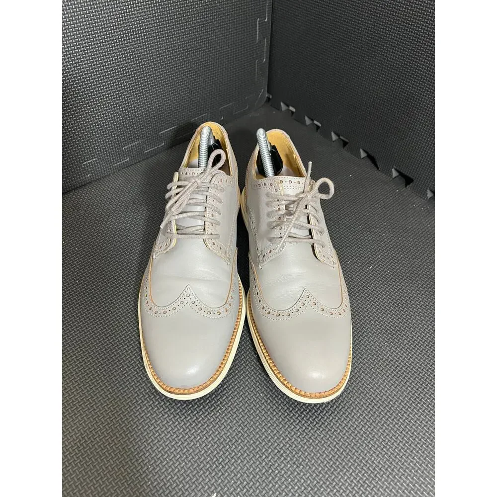 Cole Haan Men's Original‎ Grand Wingtip P102662 Oxford, Ironstone/Silver Mist 10